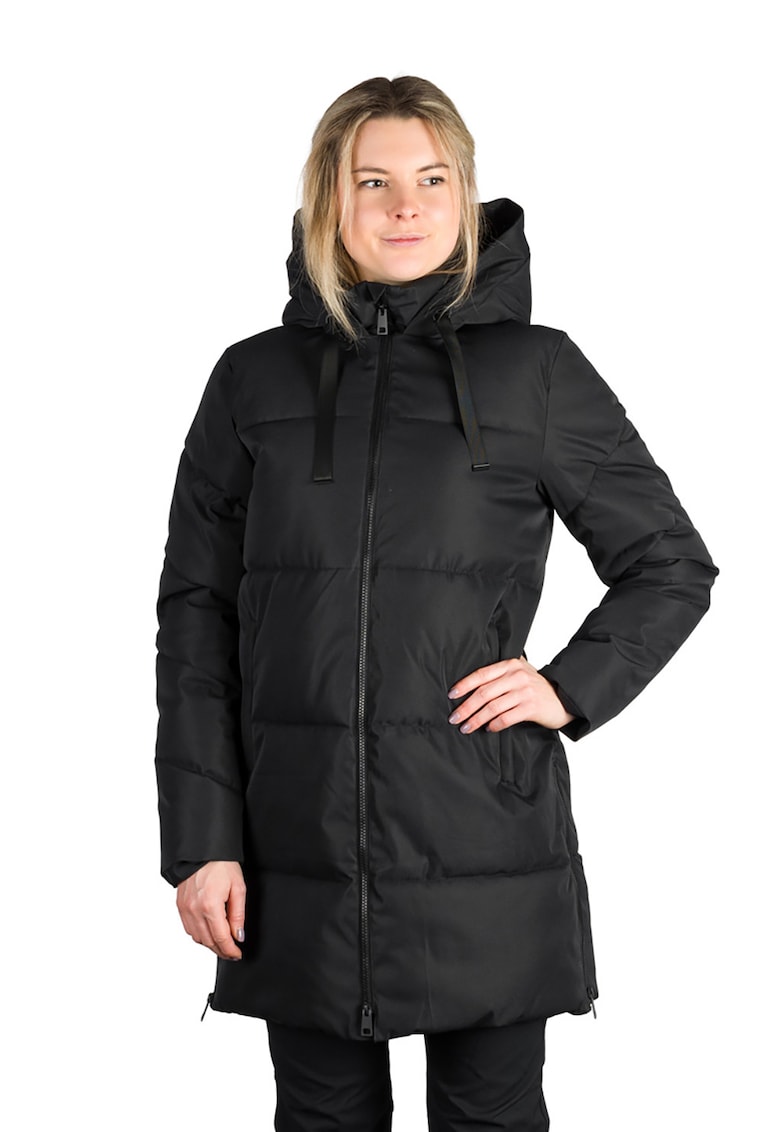 Късо яке Arya с качулка - Черен NORTHFINDER