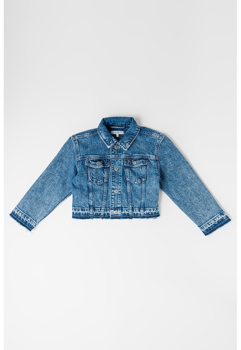 Късо яке от деним - Светлосин Tommy Hilfiger