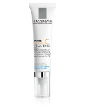 ЛА РОШ-ПОЗЕ ПЮЪР С ВИТАМИН Ц Околоочен крем против бръчки 15 мл. цена