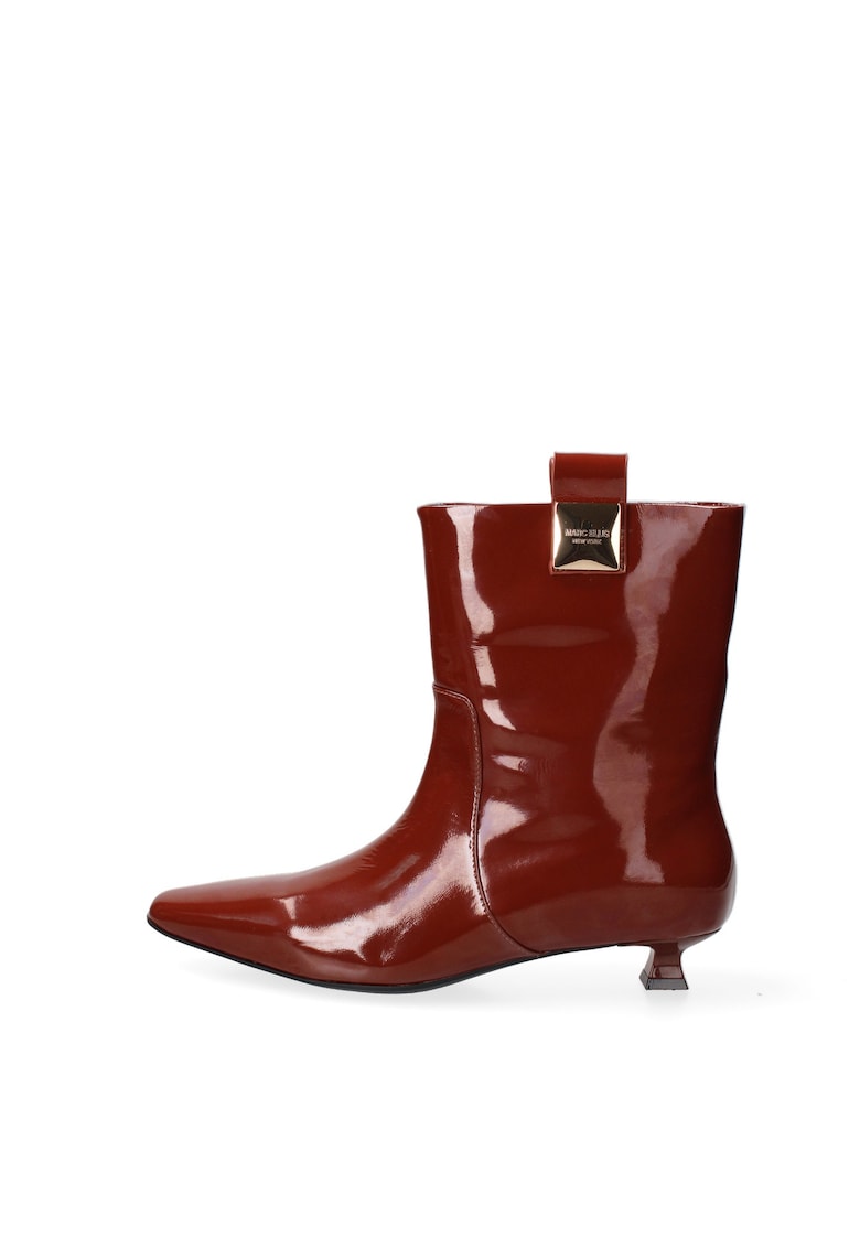 Лачени кожени боти Carmilla - Изгорен портокал Marc Ellis