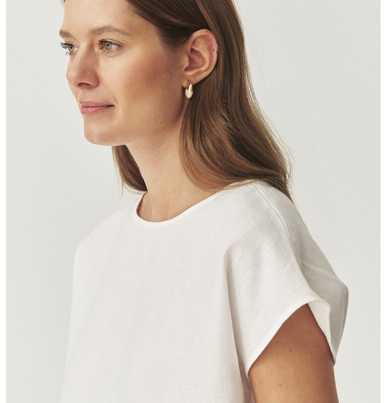 Ленена блуза - Мръснобял Tatuum