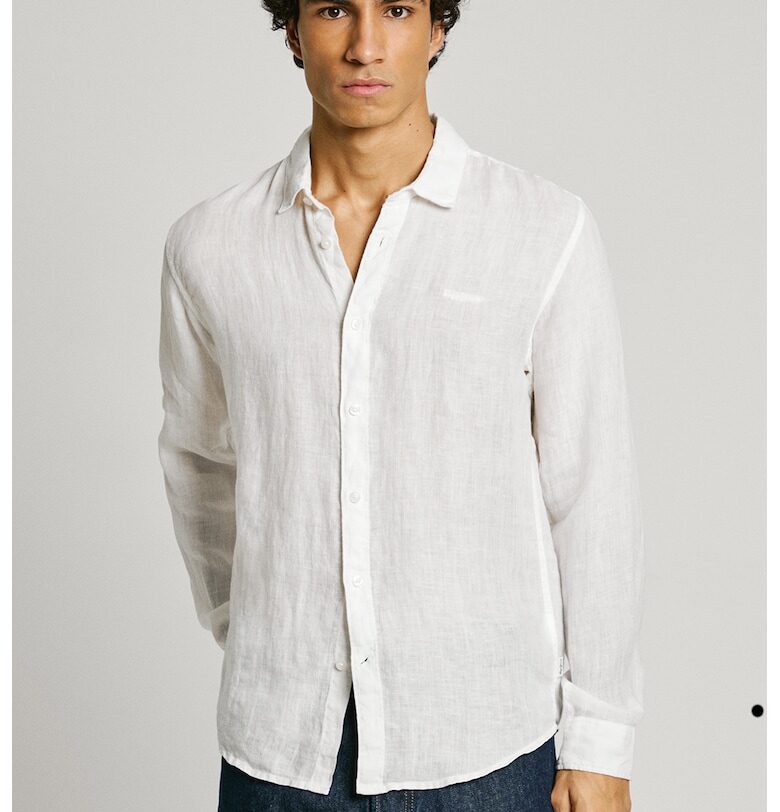 Ленена риза - Бял Pepe Jeans London