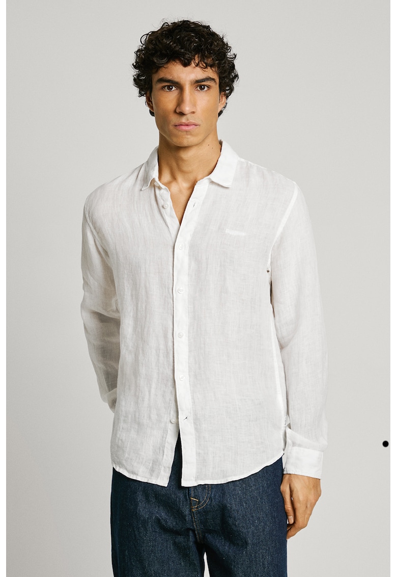 Ленена риза - Бял Pepe Jeans London