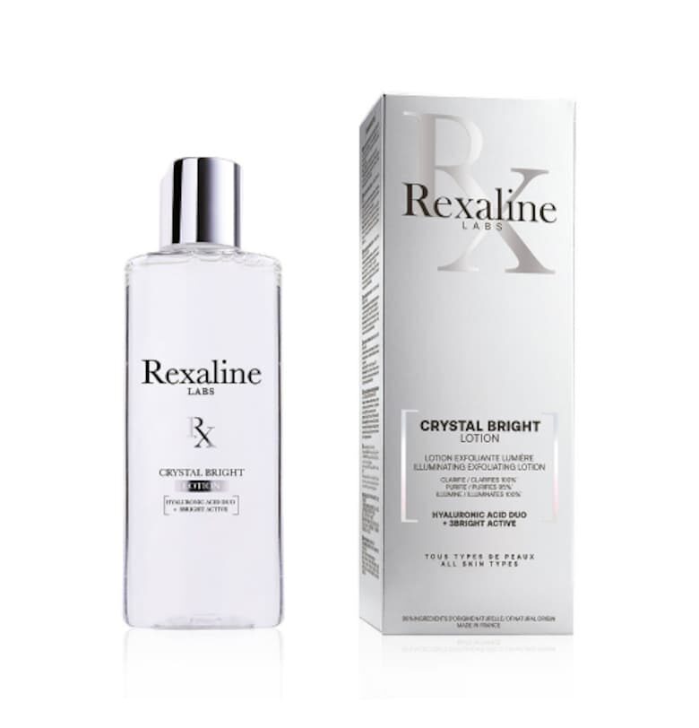 Лосион за лице  Crystal Bright - Eксфолиращ - 150 мл REXALINE