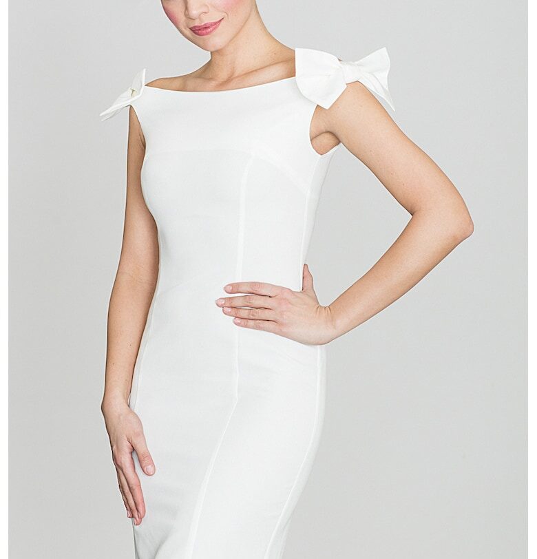 Лятна рокля  без ръкави - полиестер и вискоза Lenitif