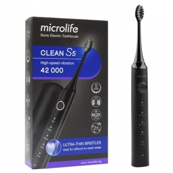 МИКРОЛАЙФ S5 Звукова електрическа четка за зъби цена