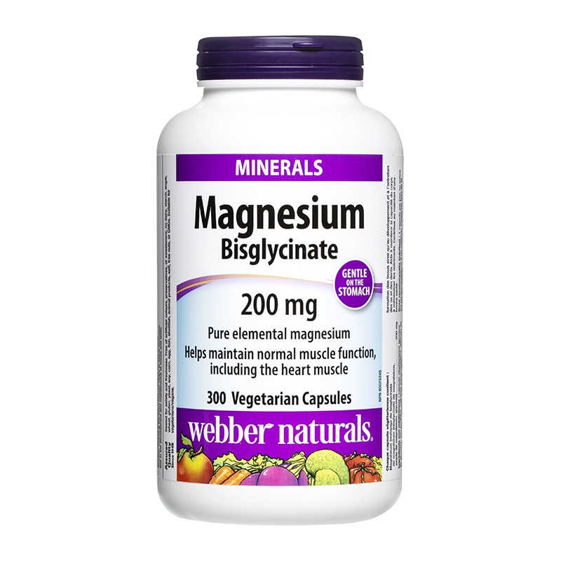 Магнезий бисглицинат + оксид + глицин – Мускули и нервна система