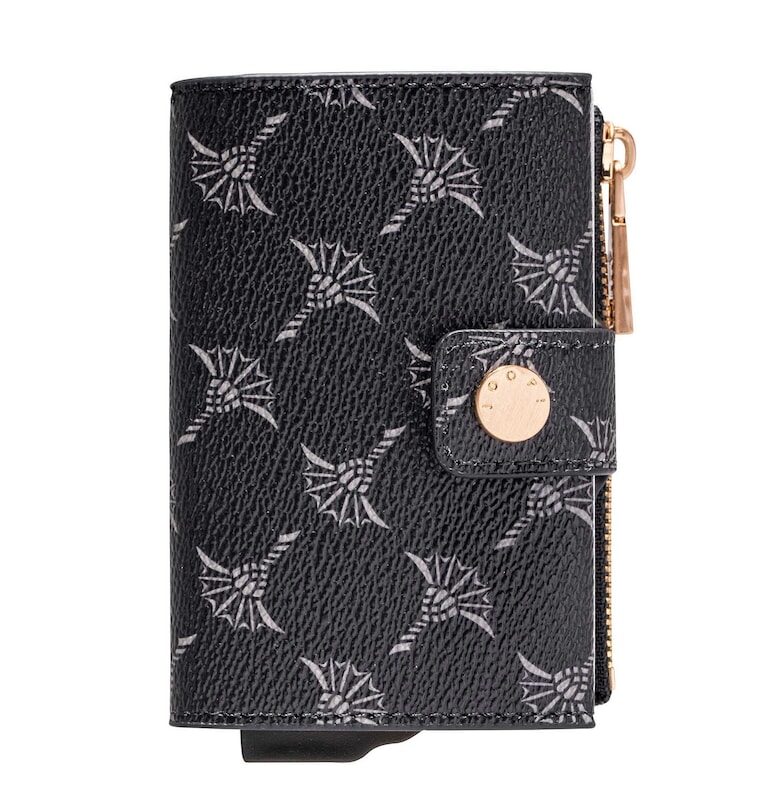 Малък калъф за карти Cortina 1.0 от еко кожа - Ултрамарин синьо Joop