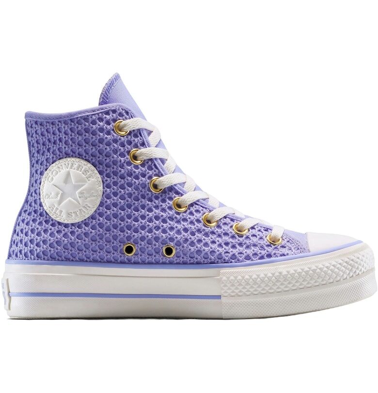 Маратонки  Chuck Taylor All Star Lift Platform Knit - Син Converse