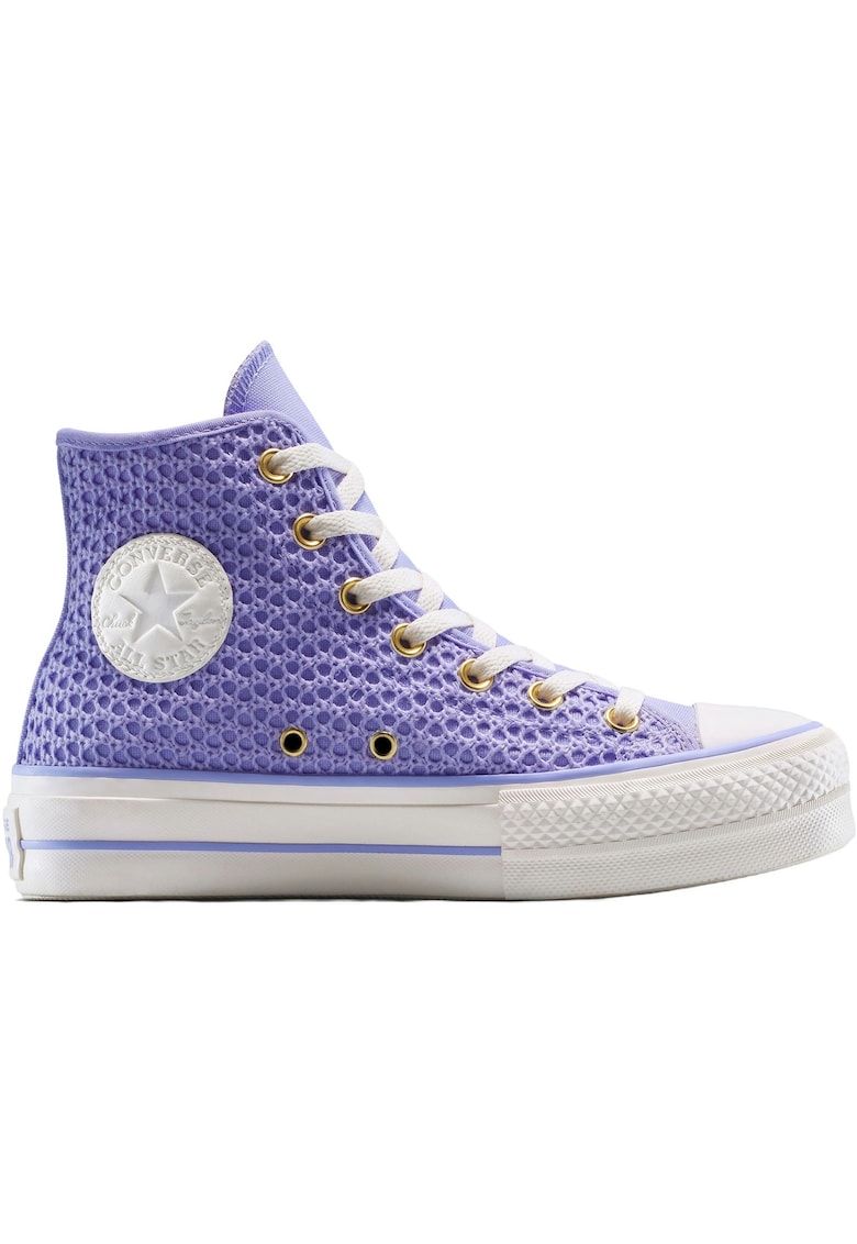 Маратонки Chuck Taylor All Star Lift Platform Knit - Син Converse
