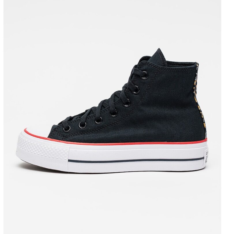 Маратонки Chuck Taylor All Star с равна платформа - Черен Converse