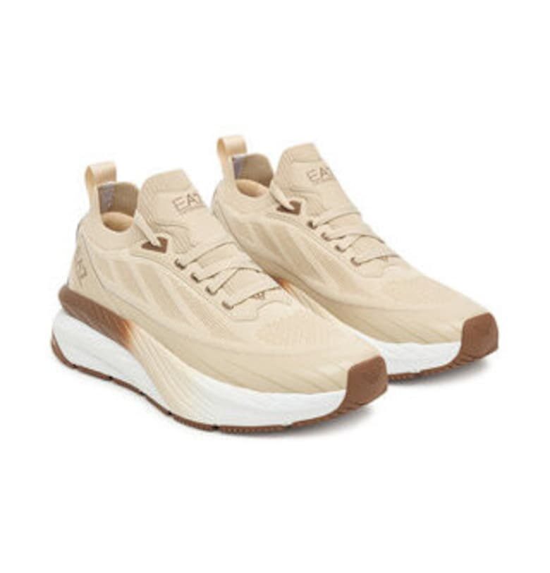 Маратонки Emporio Armani  Текстил - Бежов - Бежов EA7