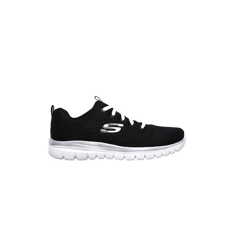 Маратонки  Get Connected Wide W 12615W-BKW - Жени - Черно Skechers