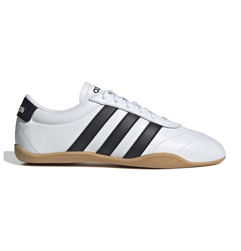 Маратонки Grand Court с кожа - Черен/Бял adidas Sportswear