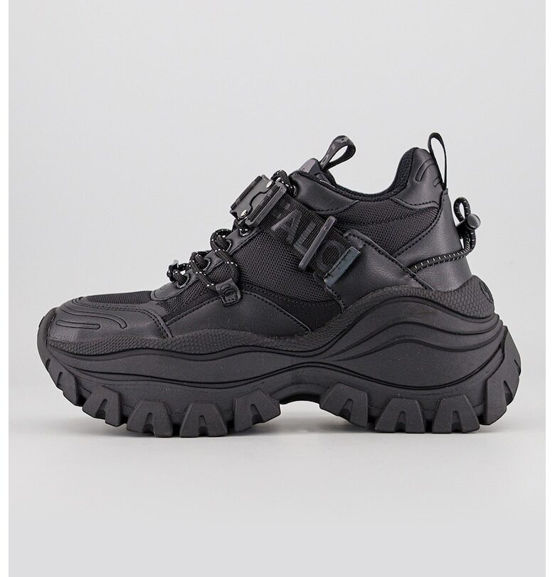 Маратонки Lola с връзки - Черен Buffalo