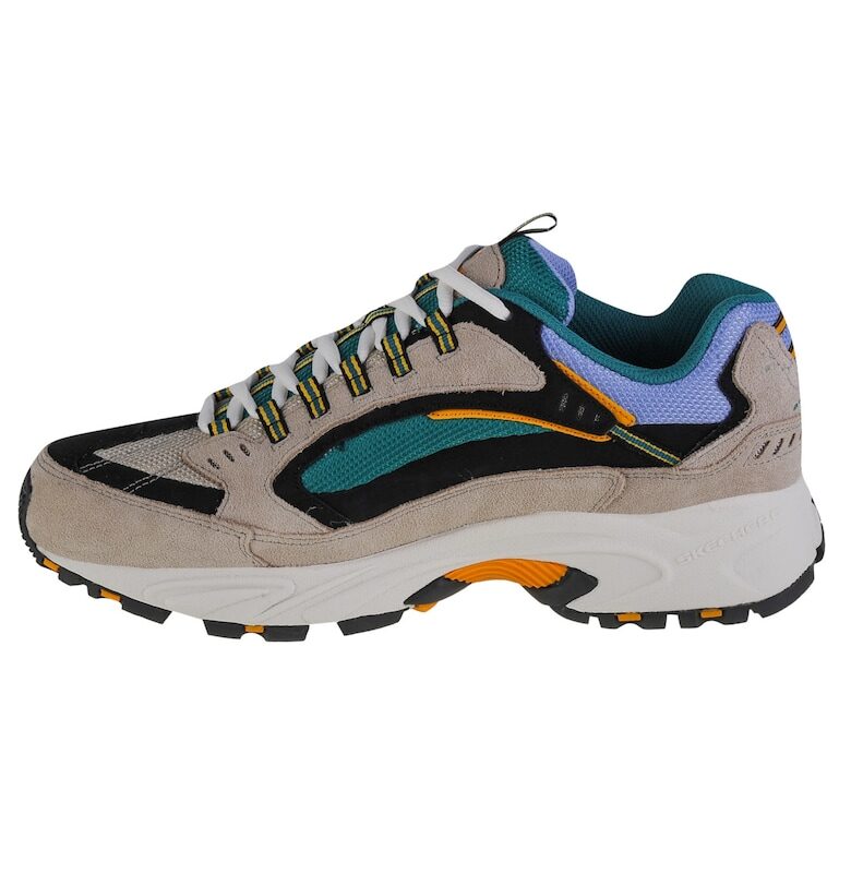 Маратонки -  Stamina-Cutback 51286-WMLT - бели - Бял Skechers