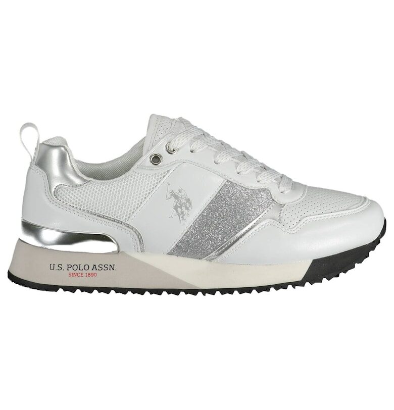 Маратонки US POLO ASSN. Frida FRIDA4113S1/YM1 Off Sand - Бял US Polo Assn