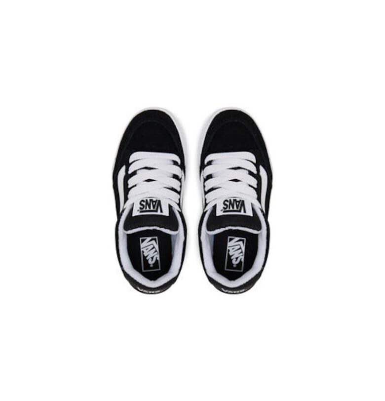 Маратонки за момчета -  естествена кожа - черен Vans