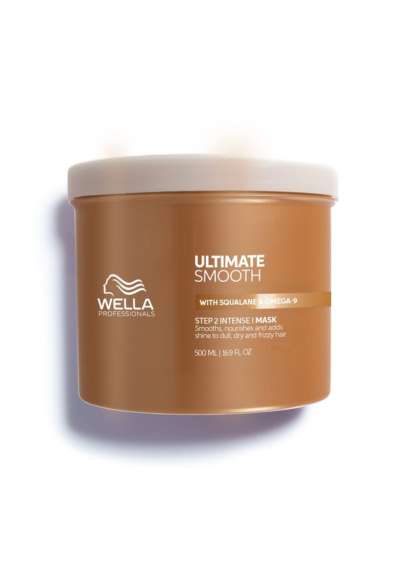 Маска за коса Ultimate Smooth - Хидратираща - За суха и изтощена коса - Със сквалан и омега 9 - С антистатичен ефект - Wella Professionals