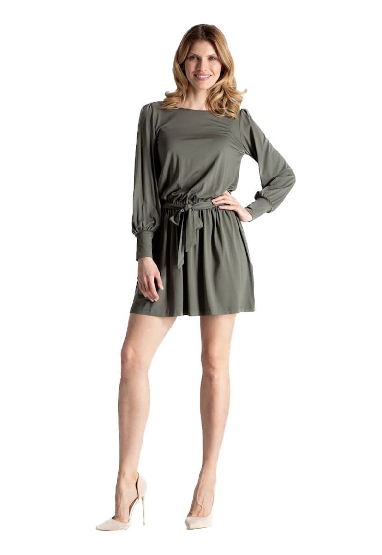 Маслинова дамска макси рокля Astonors M576 Figl