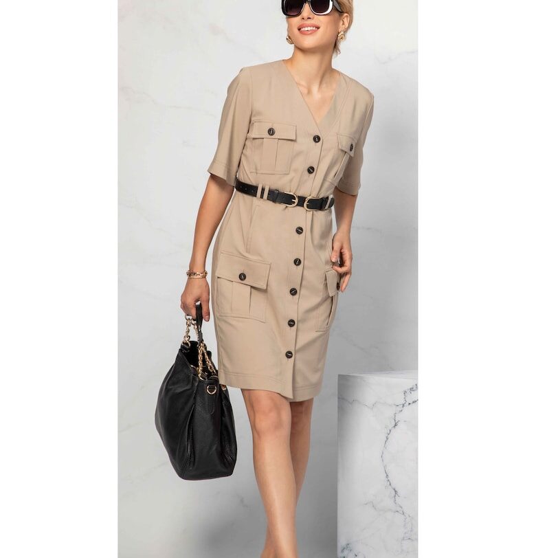 Миди карго рокля DiKa