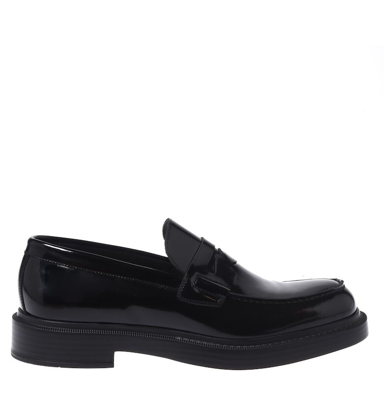 Мокасини от лачена кожа - Черен Baldinini