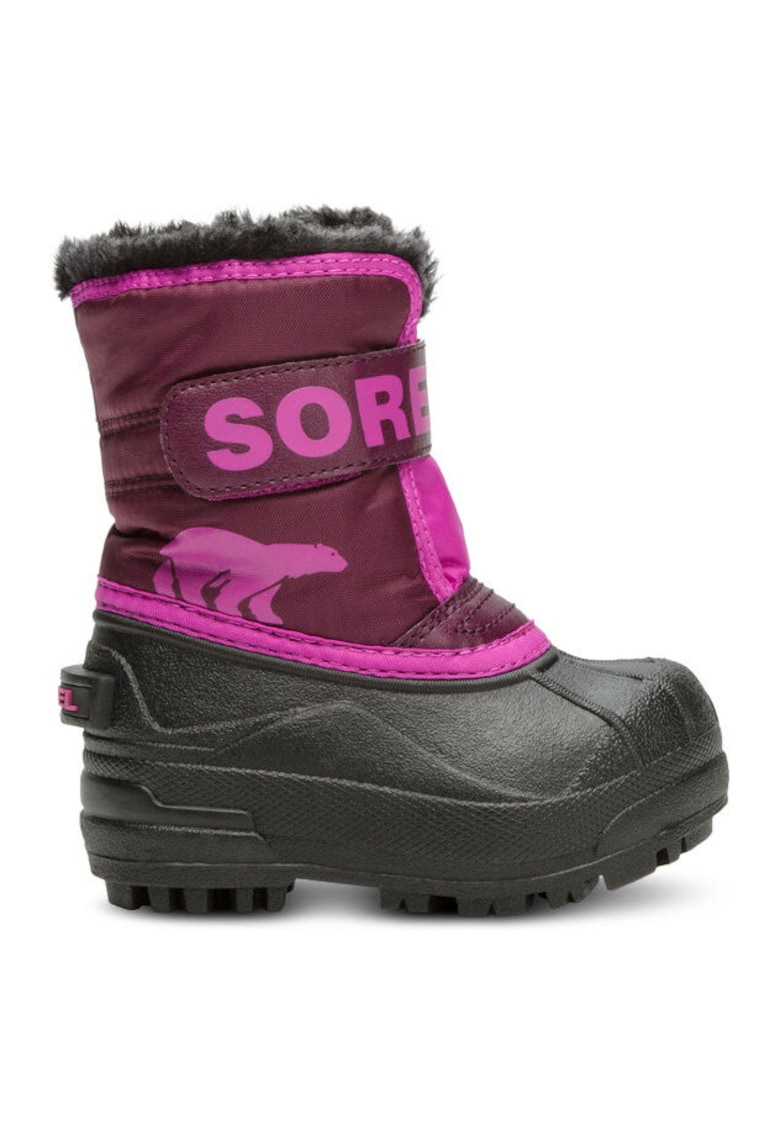 Момичешки ботуши 304097188 - Текстил - Розов - Розово Sorel