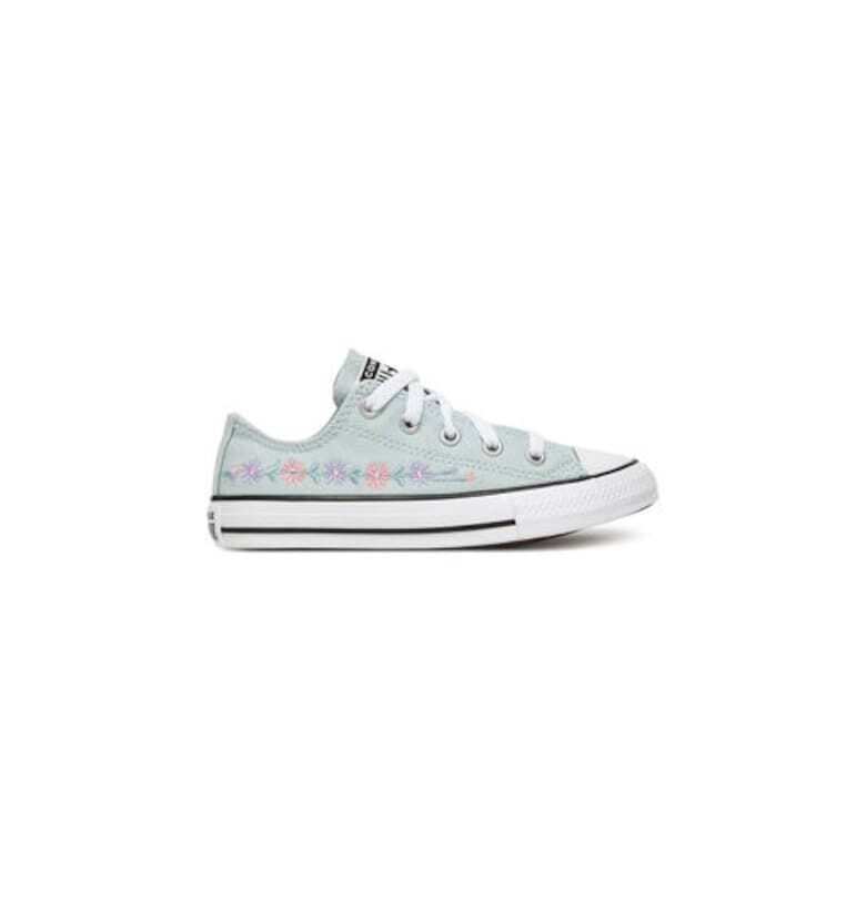 Момичешки маратонки  A11776C - Текстил - Светлосин Converse