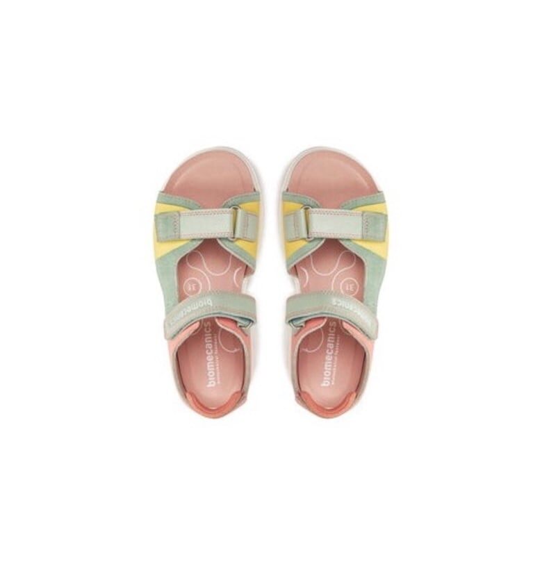 Момичешки сандали  305252050 - Естествена кожа - Многоцветни Biomecanics