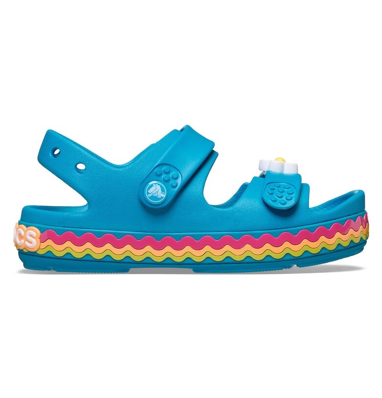 Момичешки сандали -  Синтетика - Син - Син Crocs