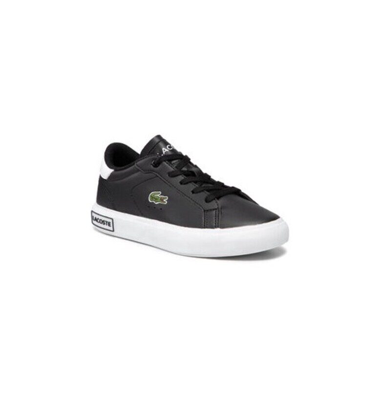 Момчешки маратонки  209437089 - Екокожа - 16 EU - Черни Lacoste