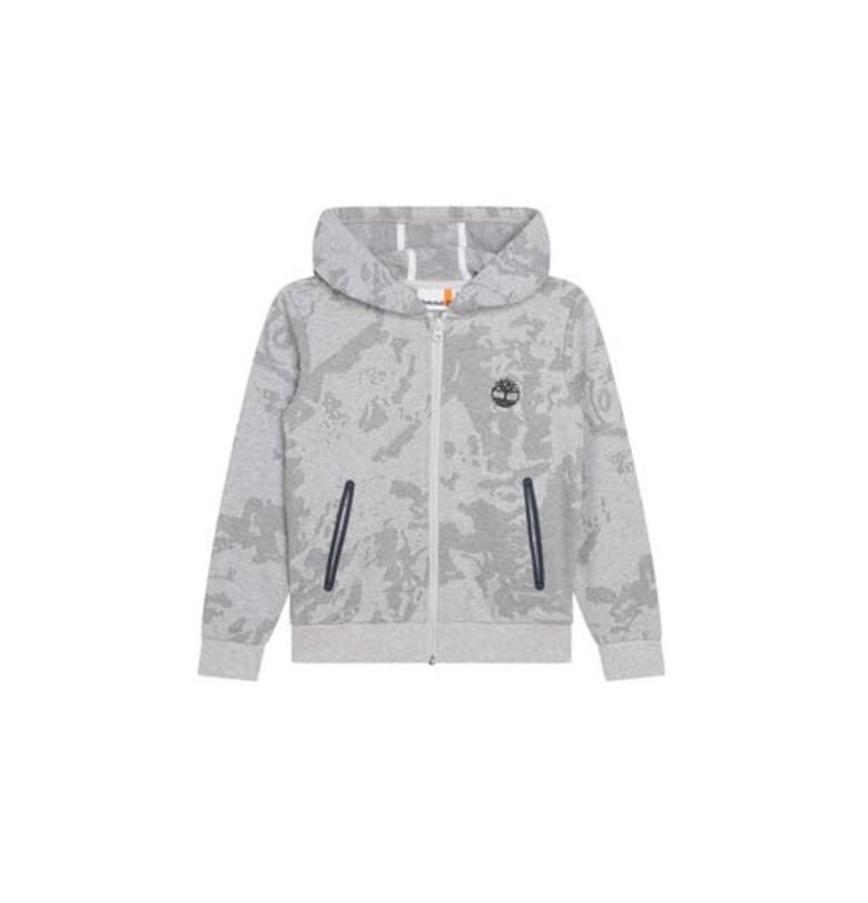 Момчешки суитшърт -  301984535 - Памук/Полиестер - 152 см - Сив Timberland