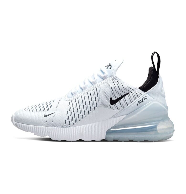 Мрежести спортни обувки Air Max 270 - Бял/Черен Nike