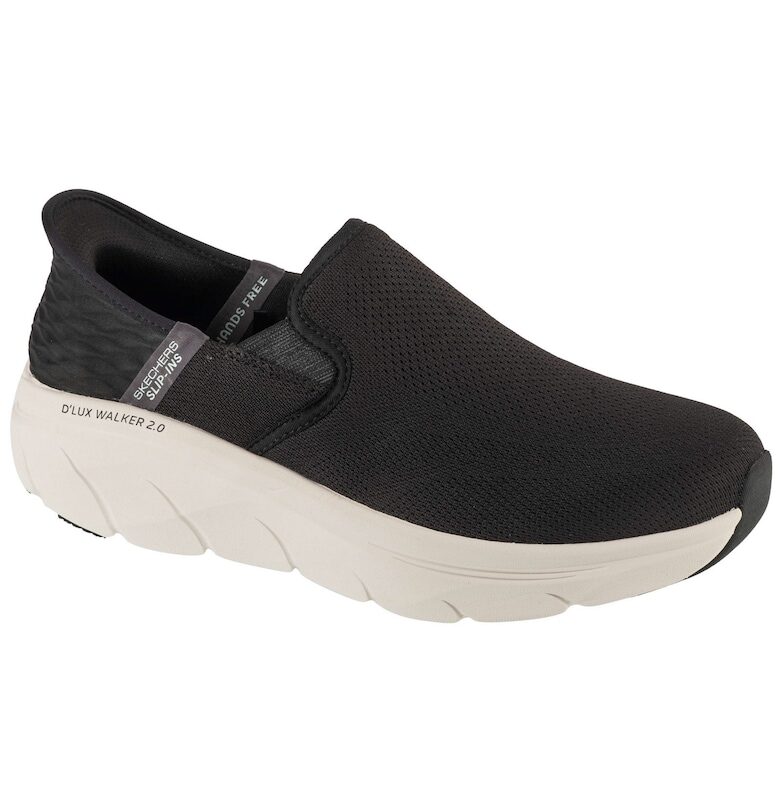 Мрежести спортни обувки D'Lux Walker 2.0 тип Slip-ins - Матово черно Skechers