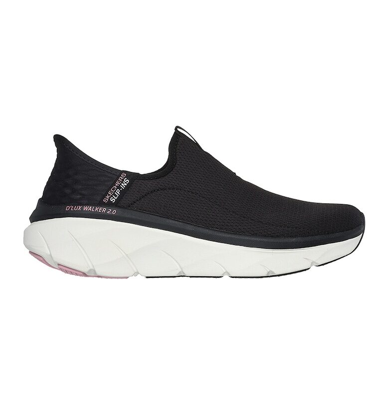 Мрежести спортни обувки D'Lux Walker Slip-Ins - Черен Skechers