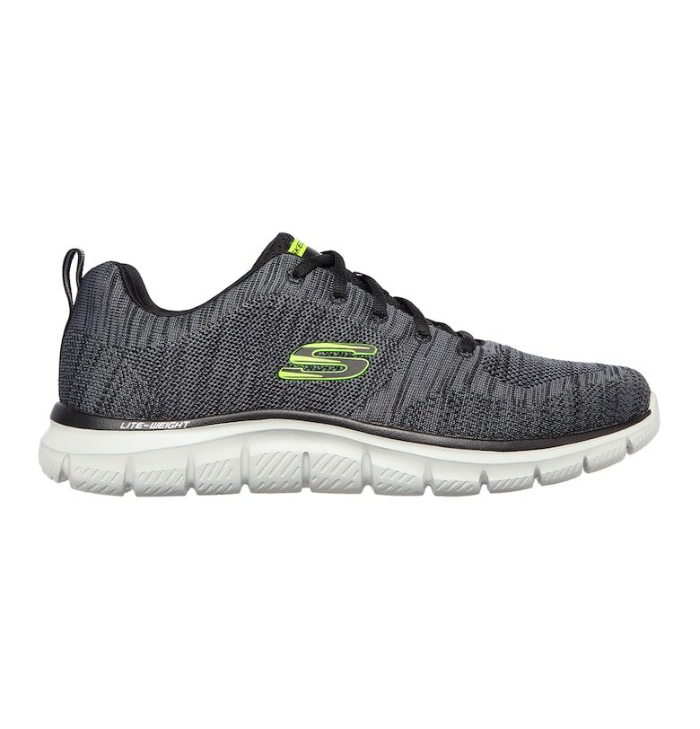 Мрежести спортни обувки Front Runner - Черен/Сив Skechers
