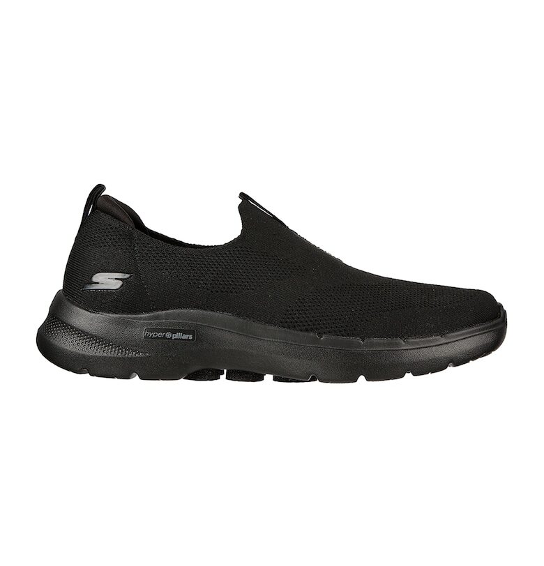 Мрежести спортни обувки GOwalk 6 - Черен Skechers