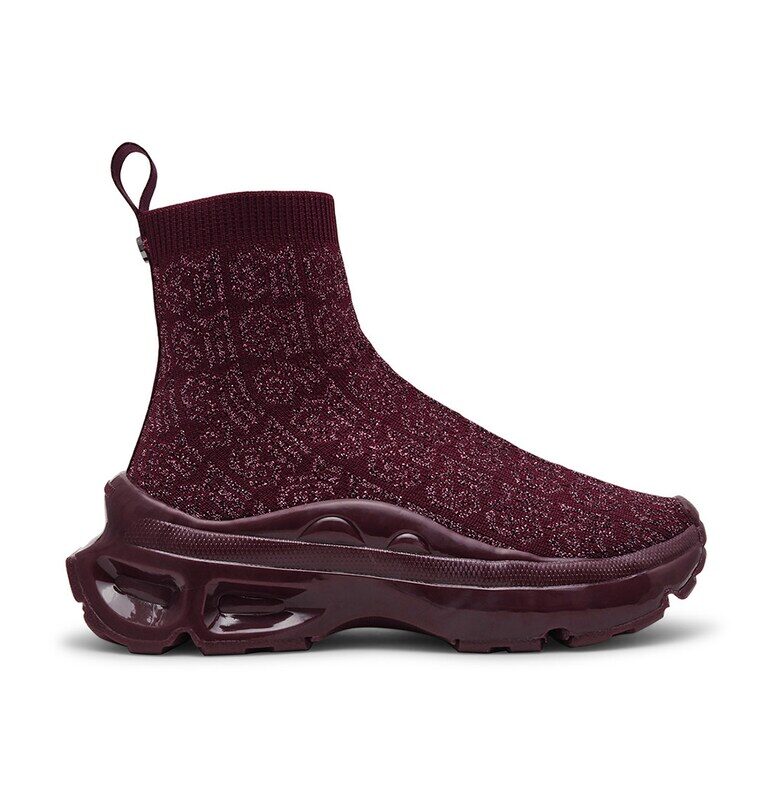 Мрежести спортни обувки Master с лесно обуване - Тъмночервен Steve Madden