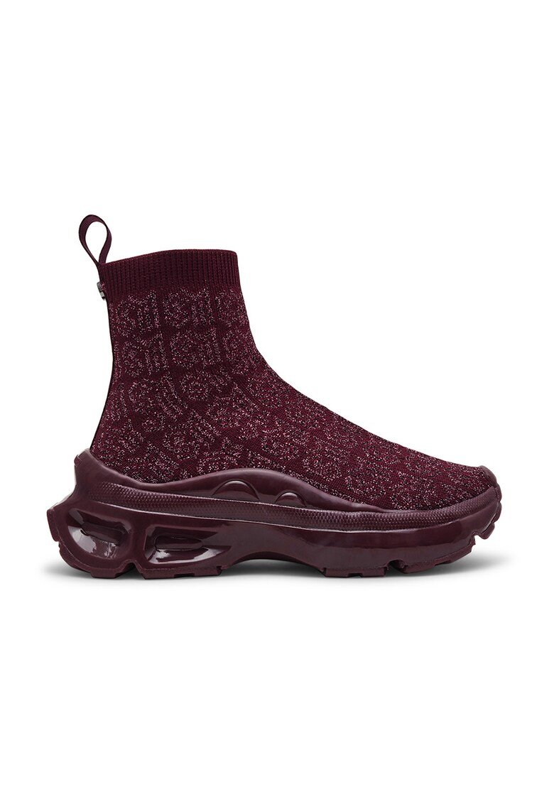 Мрежести спортни обувки Master с лесно обуване - Тъмночервен Steve Madden