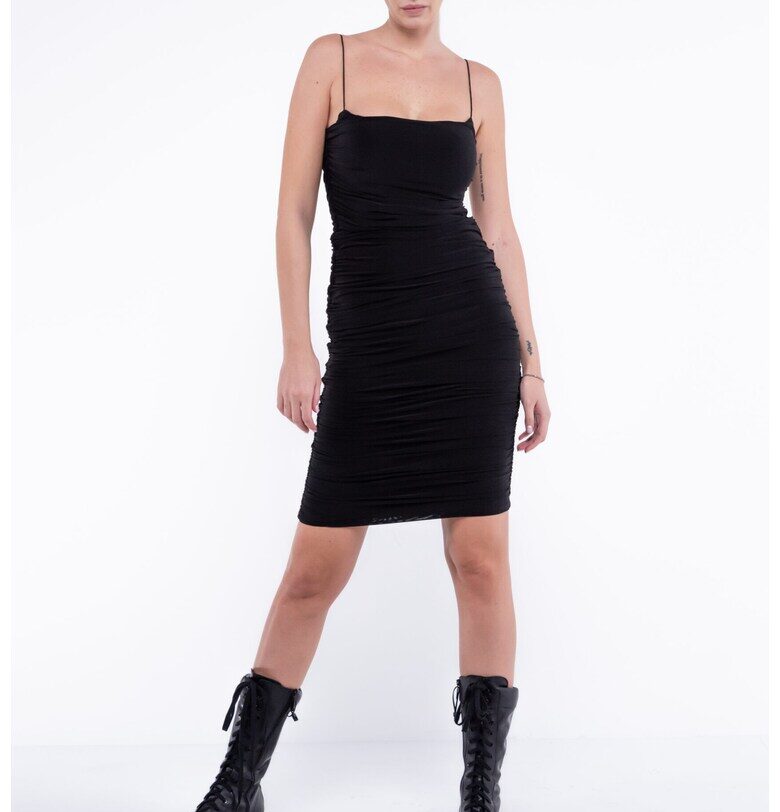 Мулташка мини рокля от ликра с набори Monarh design