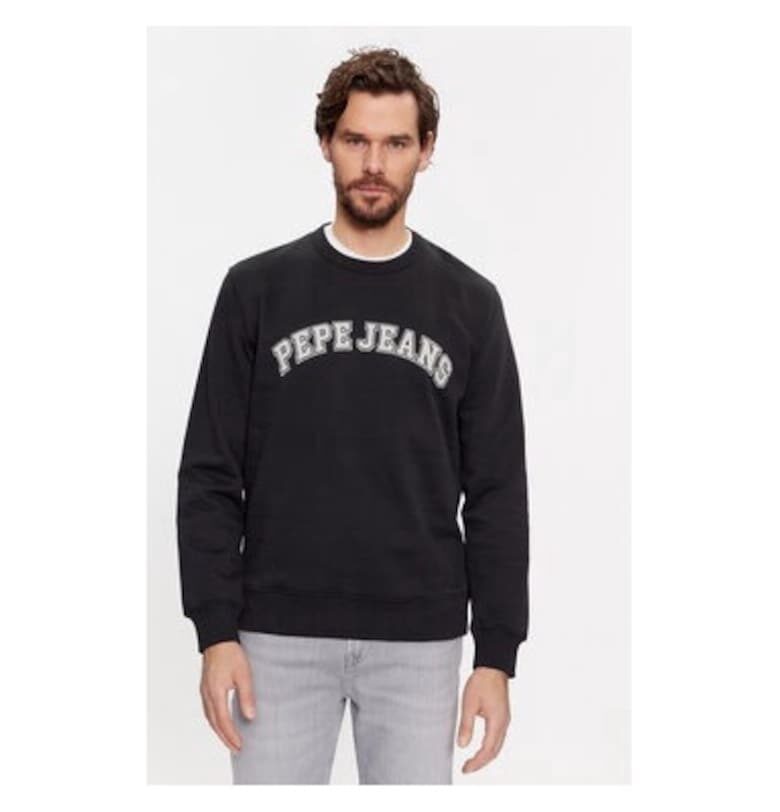 Мъжка блуза -  303578817 - Памук - Черен - Черен Pepe Jeans