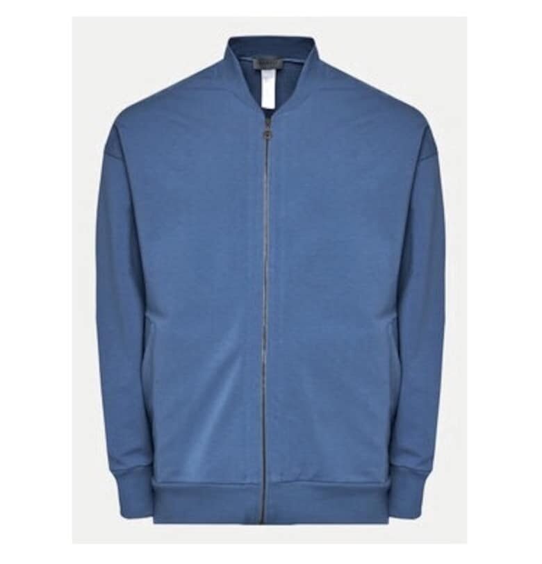 Мъжка блуза -  303703479 - Памук - Син - Син Hanro