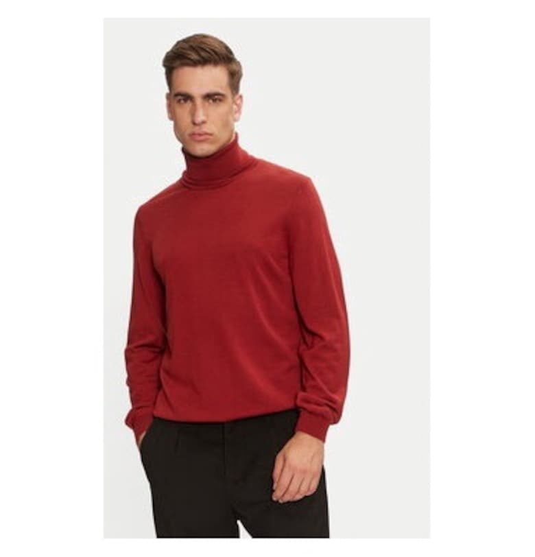 Мъжка блуза -  304236440 - Вълна - Черна - Черен BOSS