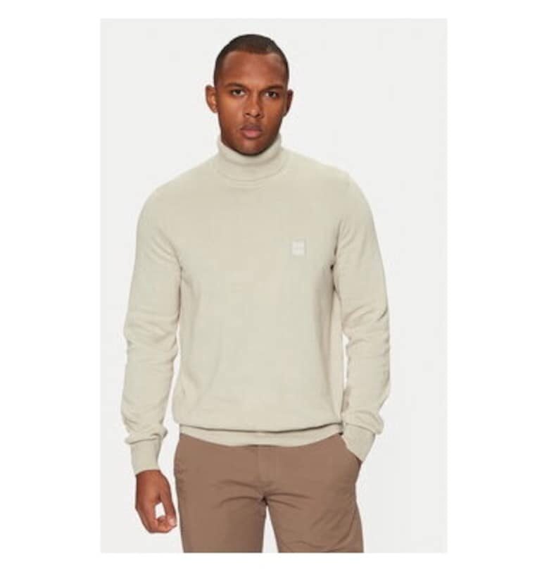 Мъжка блуза -  304243622 - Памук - Бежово BOSS