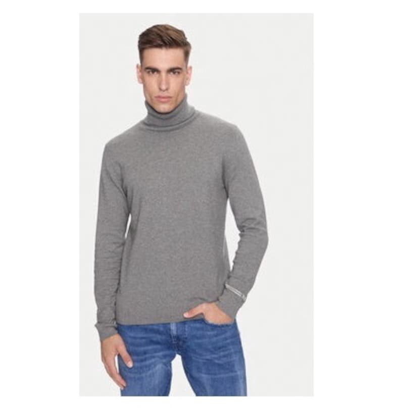 Мъжка блуза -  304400032 - Памук - Сив - Сив Replay