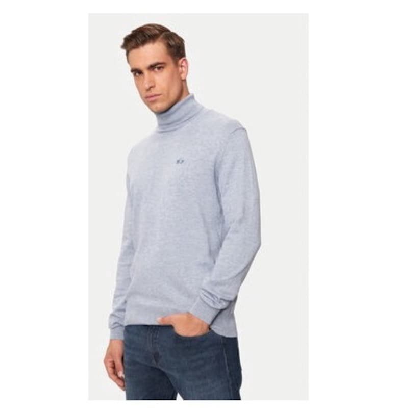 Мъжка блуза -  304749544 - Памук - Син - Син LA MARTINA