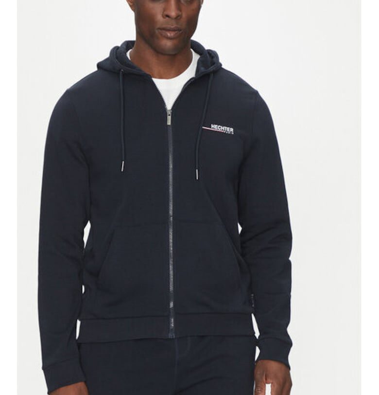 Мъжка блуза -  305100351 - Памук/Полиестер - Син Hechter Paris