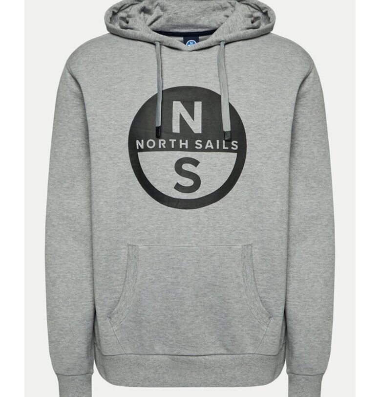 Мъжка блуза -  58 - Памук - Сива North Sails