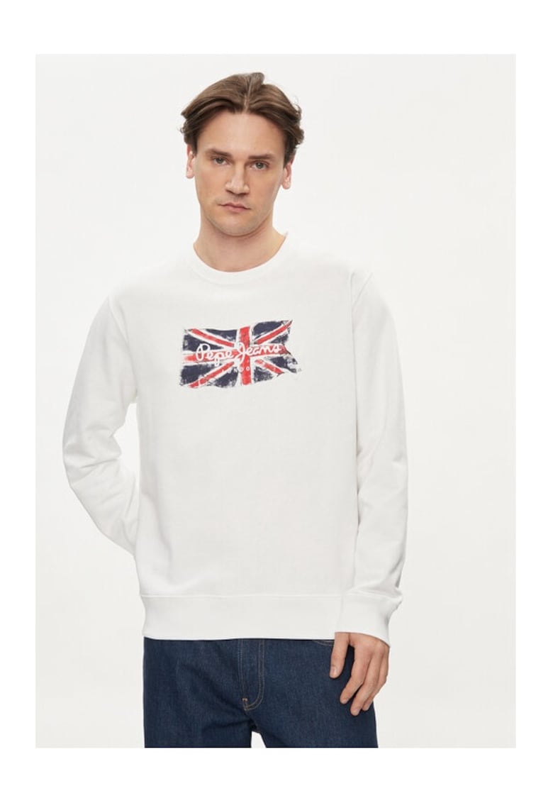 Мъжка блуза 65142 Памук Бяла Pepe Jeans