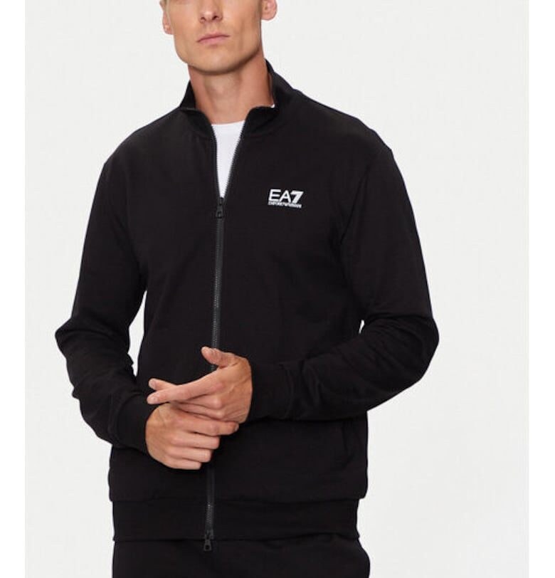 Мъжка блуза - Emporio Armani  304212833 - Памук - S INTL - Черен EA7